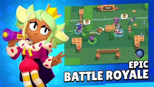 Brawl Stars Mod APK Gameplay Screenshot 8 – No Ads