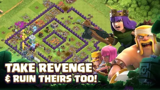 Clash of Clans Mod APK Gameplay Screenshot 6 – No root