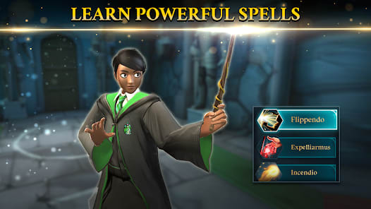 Harry Potter: Hogwarts Mystery Mod APK Gameplay Screenshot 2 – Unlimited Energy