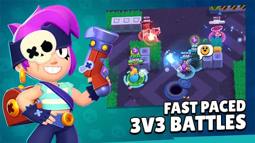 Brawl Stars Mod APK Gameplay Screenshot 5 – MOD Menu