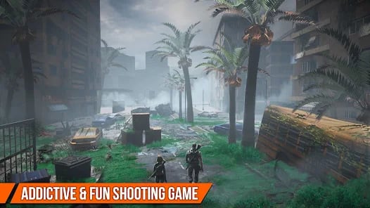 Dead Target Mod APK Gameplay Screenshot 2 – Unlimited Money