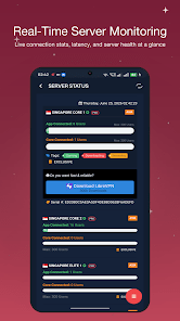 EUT VPN Mod APK App Screenshot 4 – No Ads