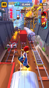 Subway Surfers City Mod APK Gameplay Screenshot 4 – All Characters Unlocked