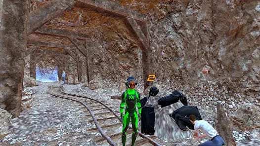 Rope Frog Ninja Hero Car Vegas Mod APK Gameplay Screenshot 8 – Unlimited money