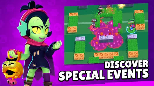 Brawl Stars Mod APK Gameplay Screenshot 7 – All Skins Unlocked