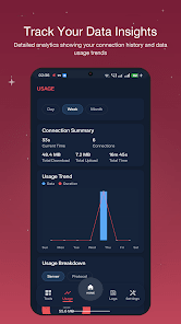 EUT VPN Mod APK App Screenshot 6 – No Speed Limit