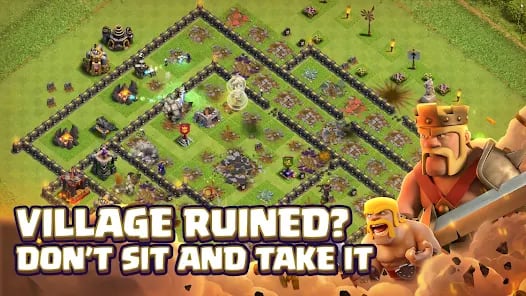 Clash of Clans Mod APK Gameplay Screenshot 5 – Free shopping