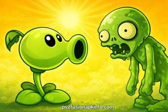 Plants vs Zombies Fusion Mod APK Gameplay Screenshot 1 – Mod Menu