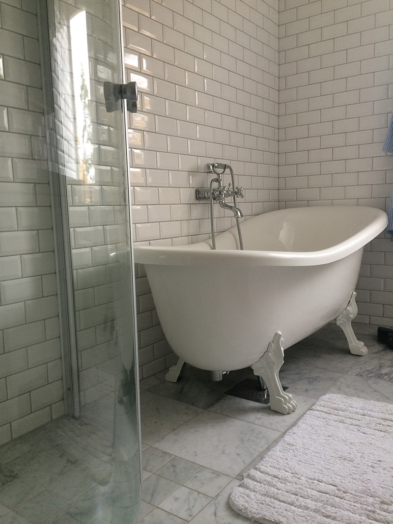 Claes från bromma er mycket nöjd med badrumsrenovering resultatet