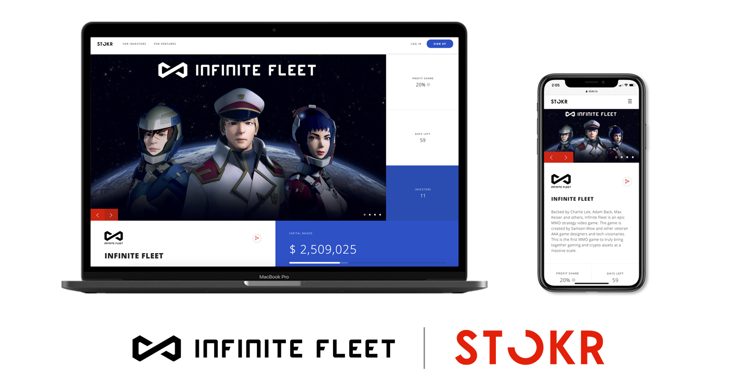 Just Launched: Infinite Fleet’s STO on STOKR • STOKR