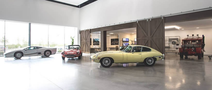 land rover classic works tour at oxford road jaguar works