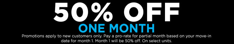 Image showing promotional deals at self storage facility Canyon Road Self Storage, 704 Canyon Rd, Boulder City, NV, 89005