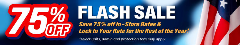 Image showing promotional deals at self storage facility Budget Mini Storage, 1550 Glendale Ave, Hanford, CA, 93230