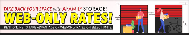 Image showing promotional deals at self storage facility A Family Storage, 3535 W. Magee Rd., Tucson, AZ, 85741