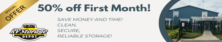 Image showing promotional deals at self storage facility RV Storage Depot – Altamonte Springs, 601 Hillview Drive, Altamonte Springs, FL, 32714