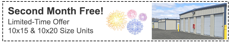 Image showing promotional deals at self storage facility VIP Storage of Vestal, 3201 Stewart Road, Vestal, NY, 13850