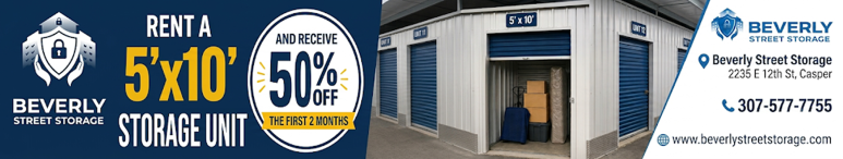 Image showing promotional deals at self storage facility Beverly Street Storage, 2235 E 12th St, PO Box 51007, Casper, WY, 82605
