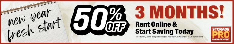 Image showing promotional deals at self storage facility 21st and R Self Storage, 1800 21st Street, Sacramento, CA, 95811