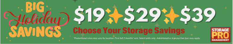 Image showing promotional deals at self storage facility EZ Safe Storage, 1524 Crane St, Schenectady, NY, 12303