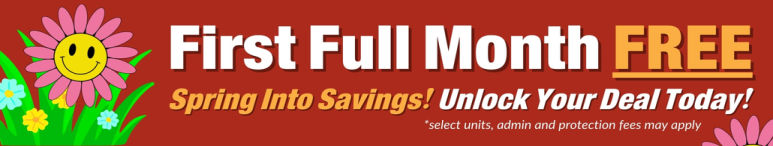 Image showing promotional deals at self storage facility First Street Mini Storage, 4185 First Street, Livermore, CA, 94551
