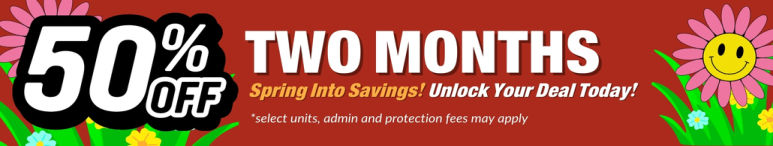 Image showing promotional deals at self storage facility StoragePRO Self Storage of Carmel, 9640 Carmel Valley Rd, Carmel, CA, 93923