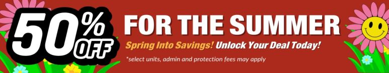 Image showing promotional deals at self storage facility StoragePRO Self Storage of North Highlands, 4250 Roseville Road, North Highlands, CA, 95660