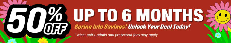 Image showing promotional deals at self storage facility Galt 24 Hour Storage, 575 Industrial Dr, Galt, CA, 95632