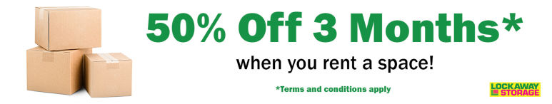 Image showing promotional deals at self storage facility Lockaway Storage – Noco, 4973 Goodman Street, Timnath, CO, 80547