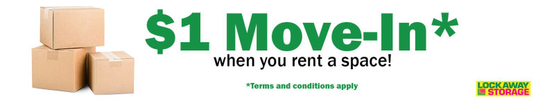 Image showing promotional deals at self storage facility Lockaway Storage, 1563 Jasper St, Aurora, CO, 80011
