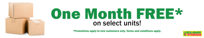 Image showing promotional deals at self storage facility Lockaway Storage, 18913 I-35 North, Schertz, TX, 78154