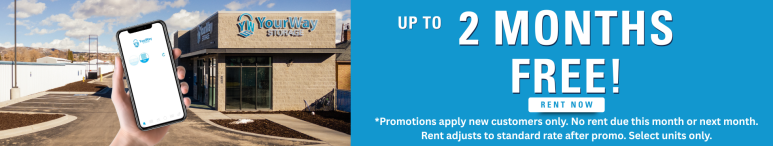 Image showing promotional deals at self storage facility YourWay Storage, 762 McKinley Ave, Pocatello, ID, 83201