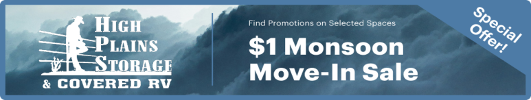 Image showing promotional deals at self storage facility High Plains Storage, 975 E. Road 4-1/2 South, Chino Valley, AZ, 86323