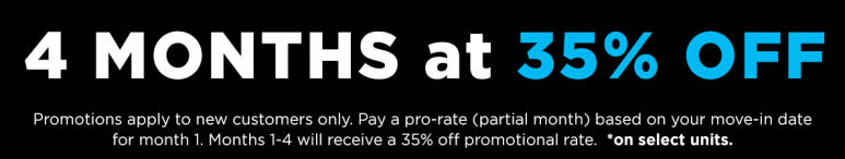 Image showing promotional deals at self storage facility Storage Direct Self Storage, 9250 Mills Rd, Houston, TX, 77070