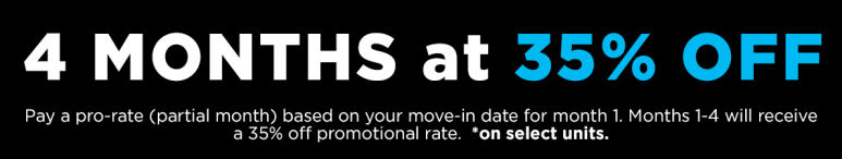 Image showing promotional deals at self storage facility Storelocal Storage, 1212 School St, Spring Hill, TN, 37174
