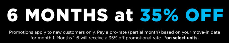 Image showing promotional deals at self storage facility Storage Direct Self Storage, 945 W. New Hope Dr, Cedar Park, TX, 78613
