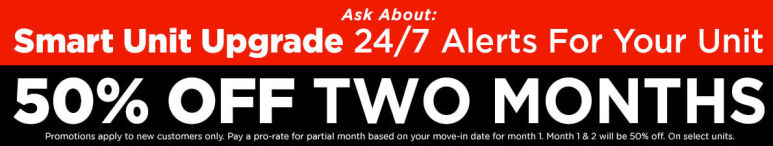 Image showing promotional deals at self storage facility Storelocal Storage, 9900 Darden Hill Rd, Austin, TX, 78737