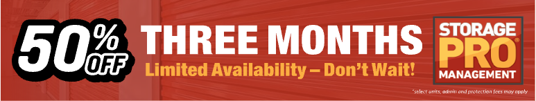 Image showing promotional deals at self storage facility California Self Storage, 1338 W Yosemite Ave, Manteca, CA, 95337