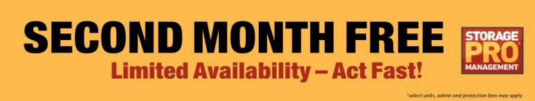 Image showing promotional deals at self storage facility EZ Safe Storage, 1524 Crane St, Schenectady, NY, 12303