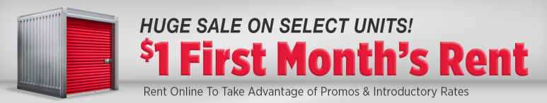 Image showing promotional deals at self storage facility National Self Storage, 2900 N Lee Trevino Dr, El Paso, TX, 79936