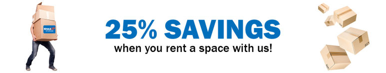 Image showing promotional deals at self storage facility StaxUP Storage, 1063 E Bradley Ave, El Cajon, CA, 92021