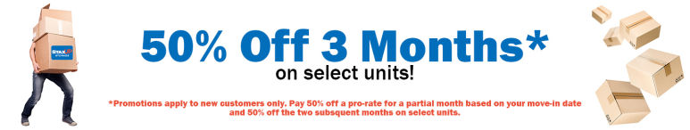 Image showing promotional deals at self storage facility StaxUP Storage, 30630 Hwy 74, Homeland, CA, 92548