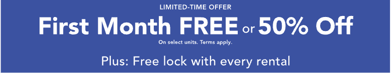 Image showing promotional deals at self storage facility STORE on Vicksburg, 15755 32nd Ave N, Plymouth, MN, 55447