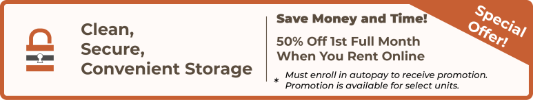 Image showing promotional deals at self storage facility Safe Simple Storage, 7124 Seymour Hwy, Wichita Falls, TX, 76310