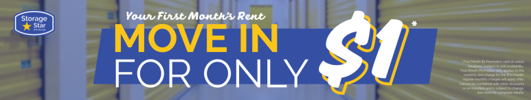 Image showing promotional deals at self storage facility Storage Star, 17792 Middleton Rd, Nampa, ID, 83687