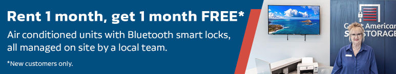 Image showing promotional deals at self storage facility Great American Self Storage of Fort Myers, 2984 Storage Bay Drive, Fort Myers, FL, 33905