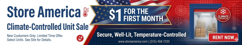Image showing promotional deals at self storage facility Store America - North Syracuse, 5624 Bear Road, North Syracuse, NY, 13212