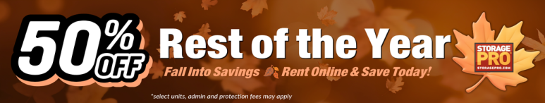 Image showing promotional deals at self storage facility Grass Valley Self Storage, 946 Golden Gate Terrace, Grass Valley, CA, 95945