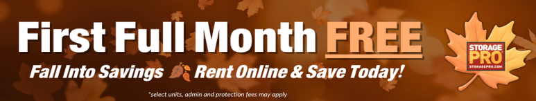 Image showing promotional deals at self storage facility Airport Mini Storage - New Bedford, 600 Mt. Pleasant Street, New Bedford, MA, 02745