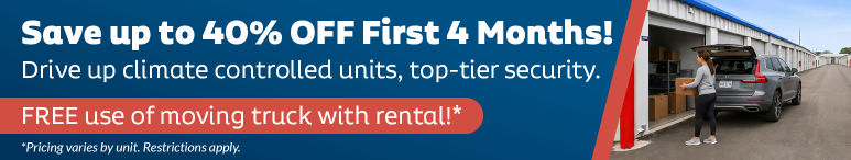 Image showing promotional deals at self storage facility Great American Self Storage of Ocala, 9190 SW State Rd 200, Ocala, FL, 34481