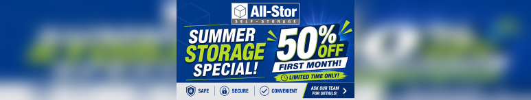 Image showing promotional deals at self storage facility All-Stor Self Storage, 24 Beckwith Ave, Paterson, NJ, 07503